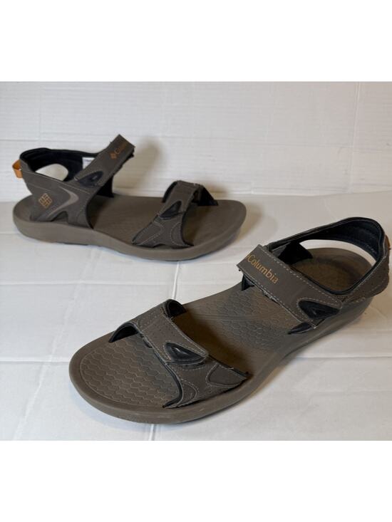 Columbia Techsun Omni-Grip Men\'s 13 Sandals Hook and Loop BM4511 Canyon Gold main image 5